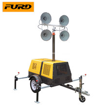 Led Mast Light Tower With Generator